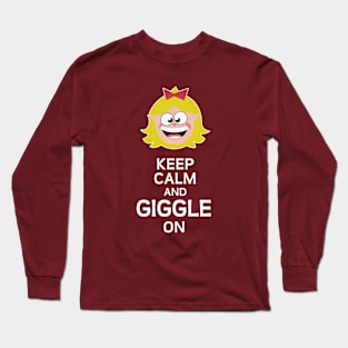 Keep calm and giggle on Long Sleeve T-Shirt